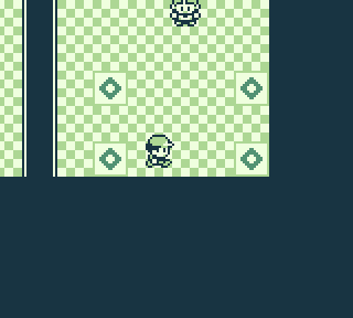 Saffron Gym, Red between two teleport pads